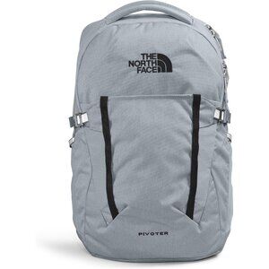 Pivoter Everyday Laptop Backpack - NPF, Mid Grey Dark Heather/TNF Black-NPF, One